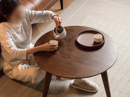 Center Low Coffee Table - Walnut
