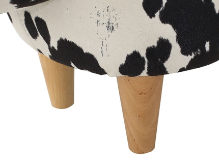 Cow Shaped Ottoman Footstool