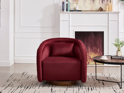 Swivel Accent Chair With 360 Degree Rotating