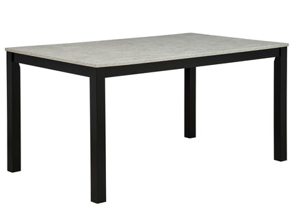 6 Piece Dining Table Set With Bench And Chairs