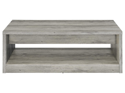 Nuberg - 2 Piece And End Table Set With Storage Drawers - Gray