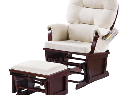 Glider Chair With Ottoman