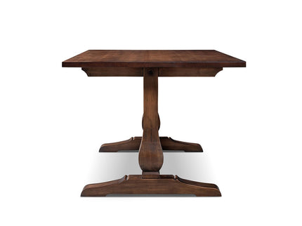 Whitmore - Trestle Dining Table - Dark Brown