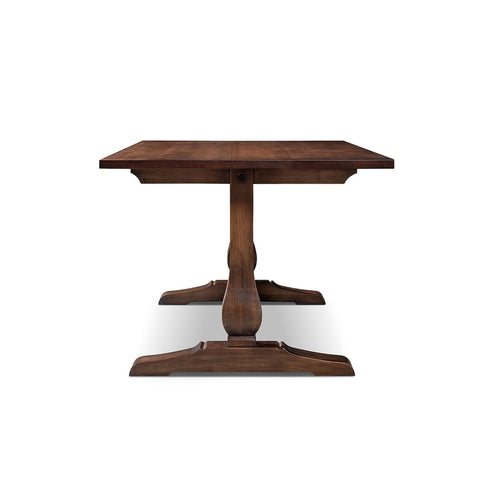 Whitmore - Trestle Dining Table - Dark Brown