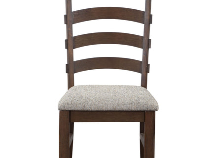 Pascaline - Rustic Side Chair (Set of 2) - Gray / Brown