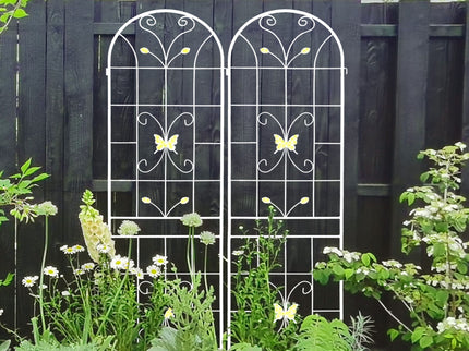 Garden Metal Trellis Rustproof Trellis For Climbing Plants Outdoor Flower Support