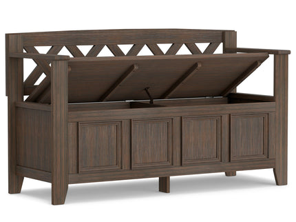 Amherst - Handcrafted Entryway Storage Bench