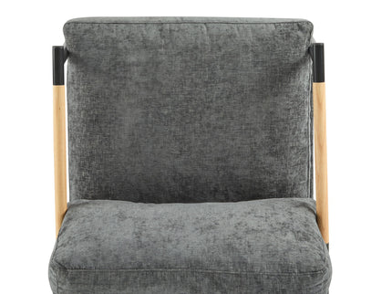 Modern Accent Chair With Cushions, Cozy Seating