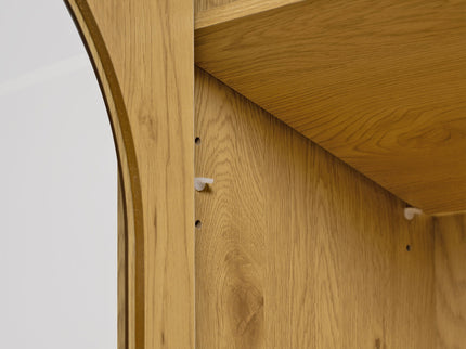 Modern Sideboard Cabinet With 1 Drawer And 2 Arched Doors