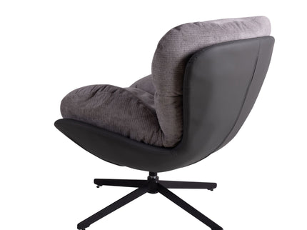 360° Swivel Office Chair, No Wheels