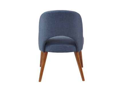 Dining Side Chair Upholstered Textured (Set of 2) - Navy