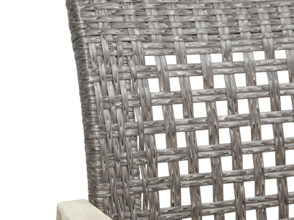 Outdoor Dining Chair Acacia Wood Frame (Set of 2)