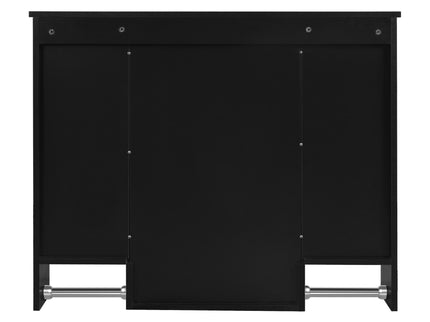 Wall Mounted Bathroom Storage Cabinet With Mirror, Medicine Cabinet With Towel Bar