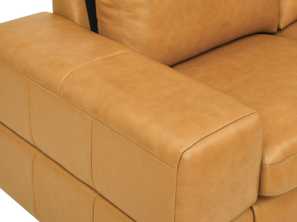 Modern Sectional Sofa With Large Square Arms