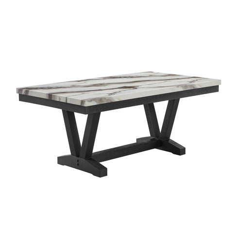 Panda Oceanic - Dining Table And Chairs Set - Black