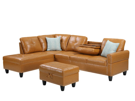 Irine - Sectional Sofa With Ottoman