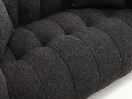 Cozy Beanbag Chair With High Resilience Foam Core For 2