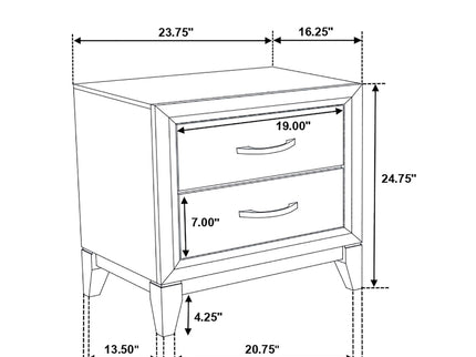 Carina - Panel Bedroom Set