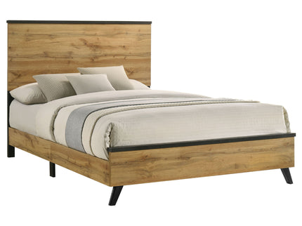 Fraser - Queen Panel Bed - Natural