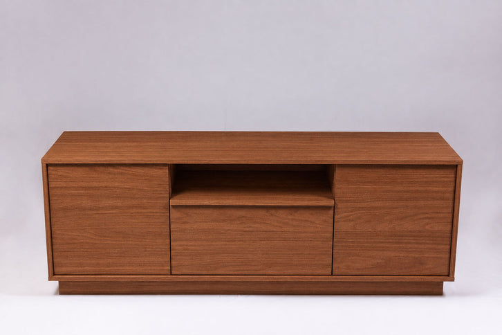 TV Stand For TVs Up To 65" With 2 Doors, 1 Drawer And 1 Open Shelf