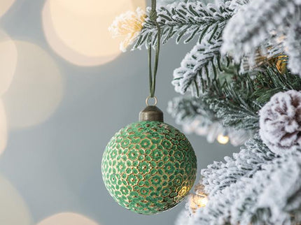 Christmas Ball Ornaments, Glass Decorative Hanging Ball Christmas Tree Ornaments For Holiday Party Decorations