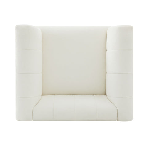 Accent Chair With Tight Back For Living Room