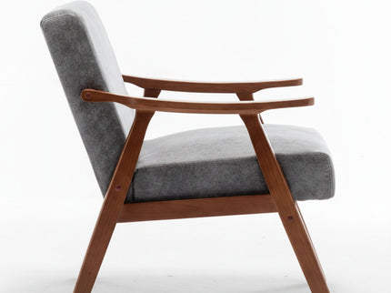 Accent Chair, Classic Mid Century Modern For Extra Seating