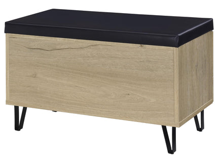 Clackamas - 2 Door Storage Bench With Padded Seat