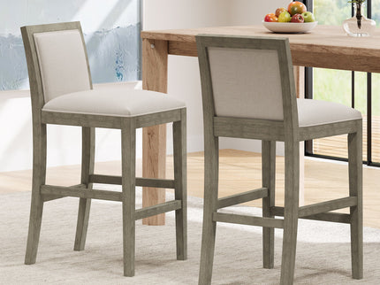 Upholstered Barstools (Set of 2)