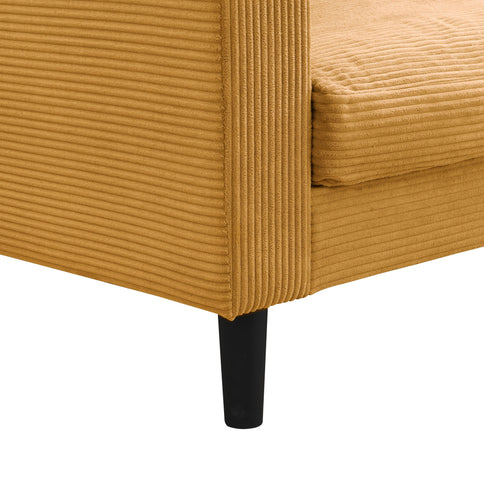 Modern Upholstered 2 Piece Sofa Set With 3 Seater And 2 Seater
