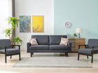 Dark Gray / 3 Pc. Sofa, 2 Chairs