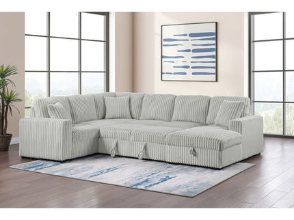 Thurston - Storage Sectional Sofa With Pop Up Bed