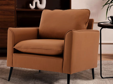 Nordic Retro Light Luxury Upholstered Sofa Chair