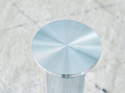 Modern Minimalist Round Dining Table With Glass Top