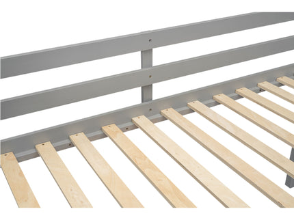 Low Loft Bed With Adjustable Ladder