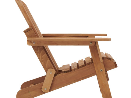 Oversize Outdoor Folding Adirondack Chair, Patio Chair For Garden