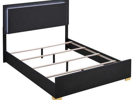 Jeremiah - LED Panel Bed With Touch Controlled Lighting