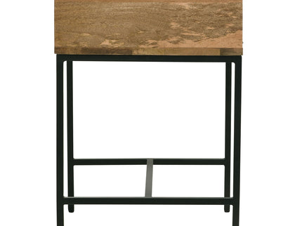 Wyrik - Rectangular Side End Table - Honey