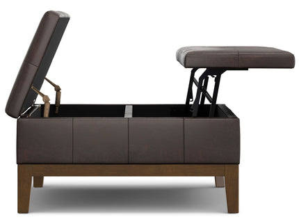 Dover - Multifunctional Lift Top Coffee Table Storage Ottoman