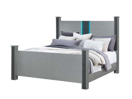 Lorenzo - Bed With Speakers And Glittered Detailing