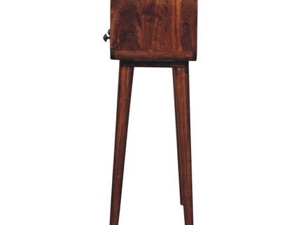 Solid Wood Curved Console Table