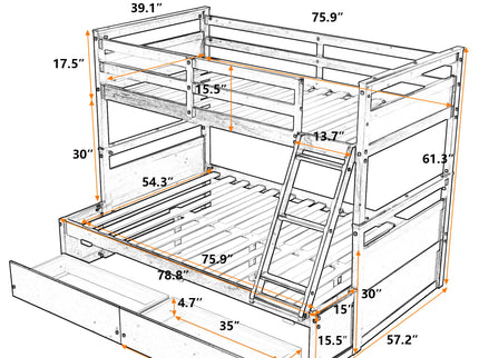 Bunk Bed With Storage