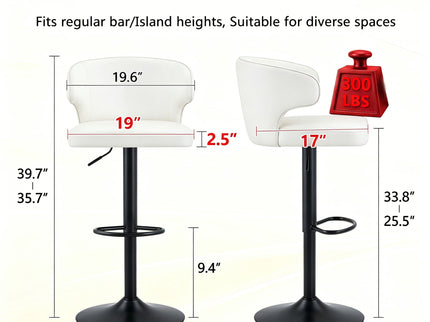 Adjustable Swivel Bar Chair