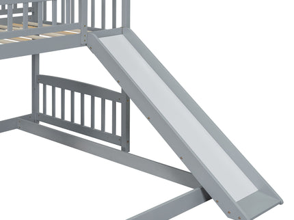House Bunk Bed With Slide