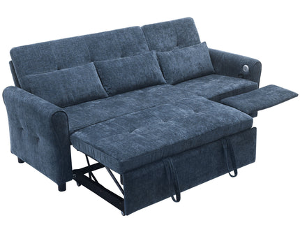 3 Seater Sofa Bed And Reversible Recliner