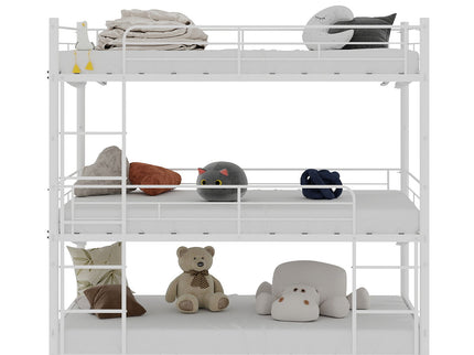 Triple Frame Bed With Built In Ladder