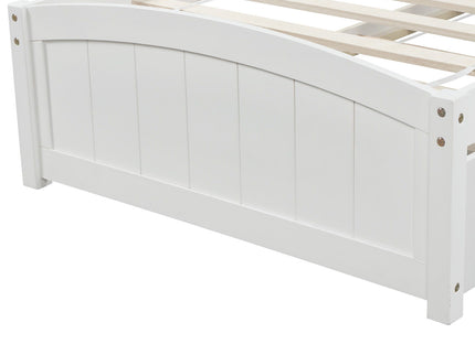 Platform Bed & Headboard, Footboard And Wood Slat Support