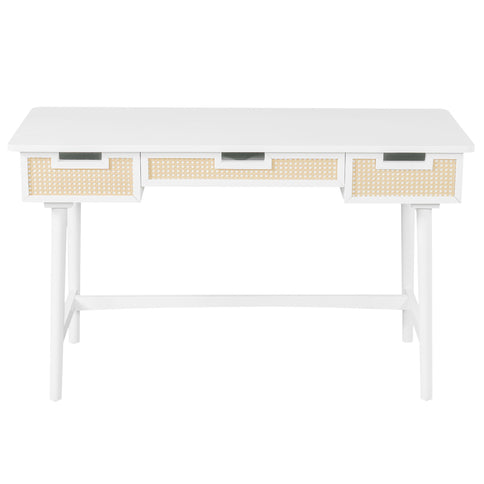 Writing Desk With 3 Drawers For Living Room