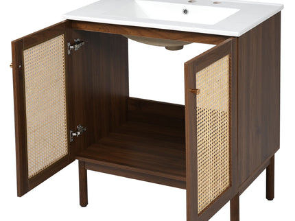 Bathroom Vanity Cabinet With Doors, Soft Close Design