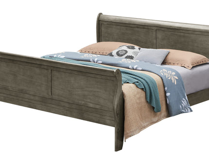 Panel Sleigh Bed